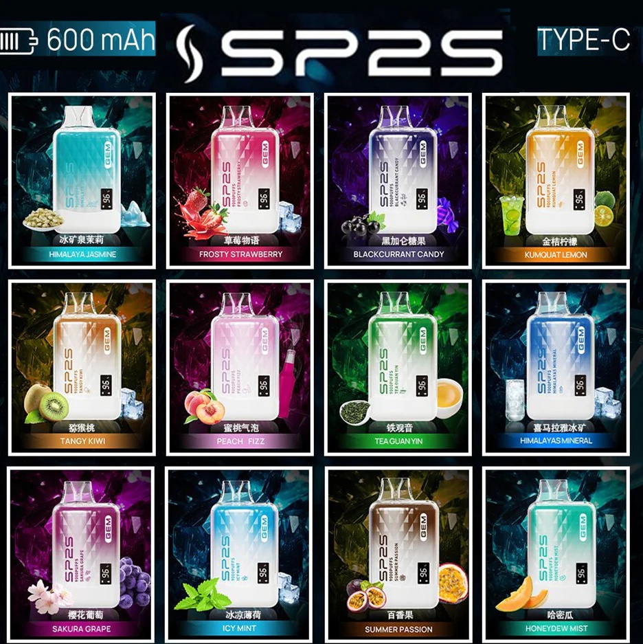 【SP2S 思博瑞抛棄式】sp2s一次性電子煙-大容量拋棄式- SP2S 900